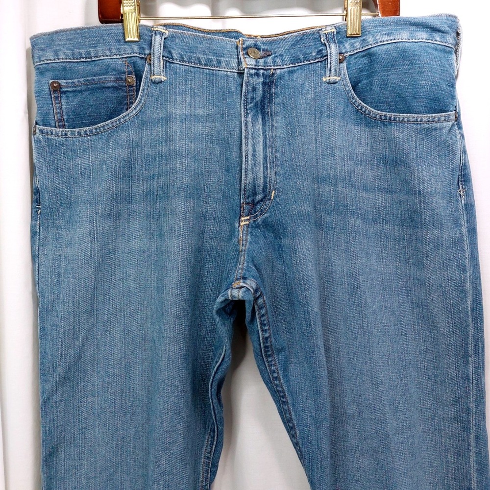 Polo Ralph Lauren Mens 38x30 Medium Blue Jeans 867 Classic Straight Denim Cotton